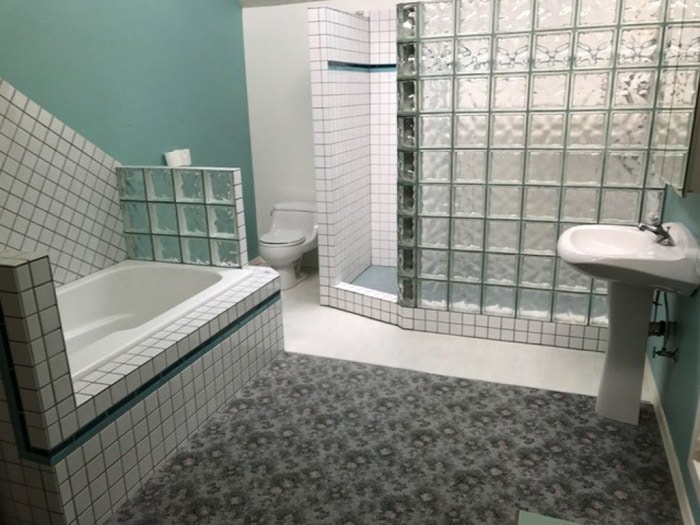 interior layout visitor toilet
