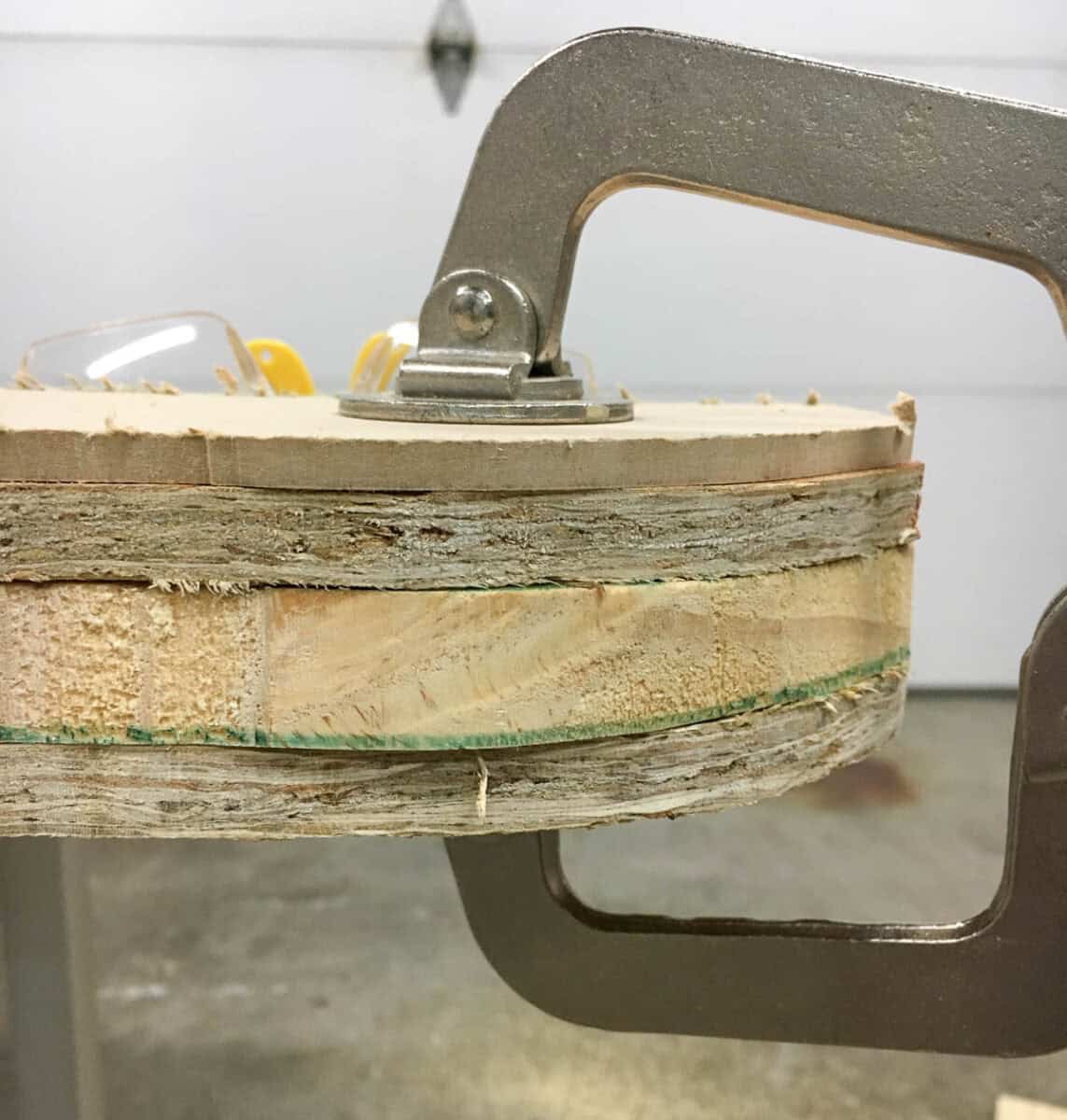 Glueing boards together to make a chunky edge