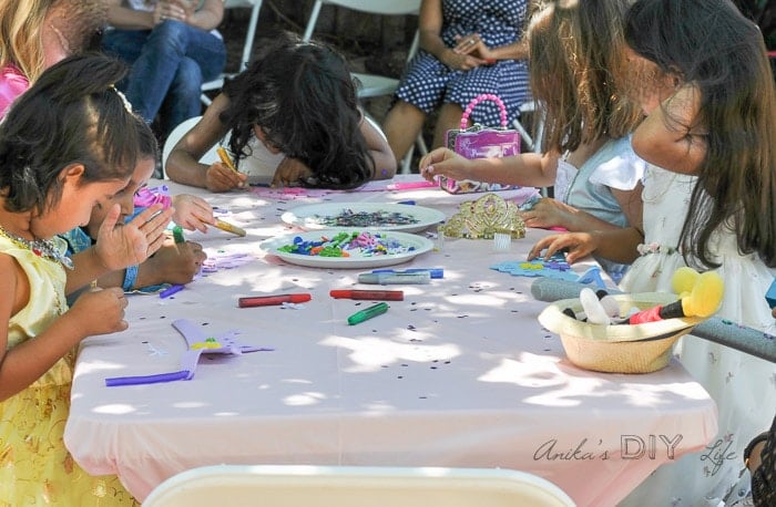 Princess birthday party activities