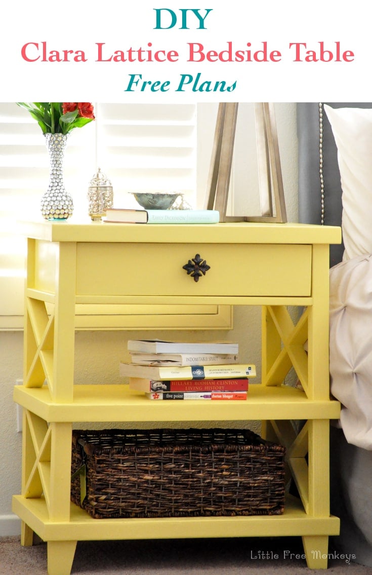 Diy Pottery Barn Inspired Nightstand Free Plans Anika S Diy Life