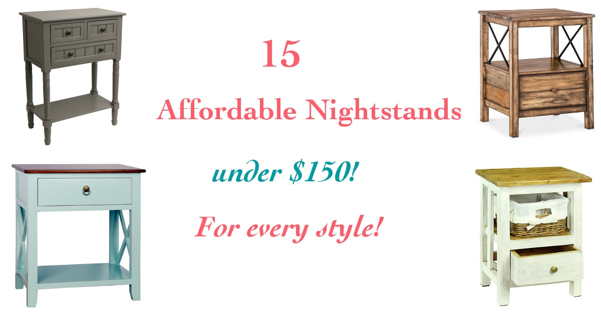 15 Affordable Nightstands Under 150 Anika's DIY Life