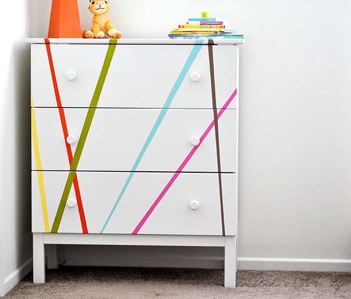 Colorful Ikea Tarva Dresser Makeover For Kids Room Anika S Diy Life