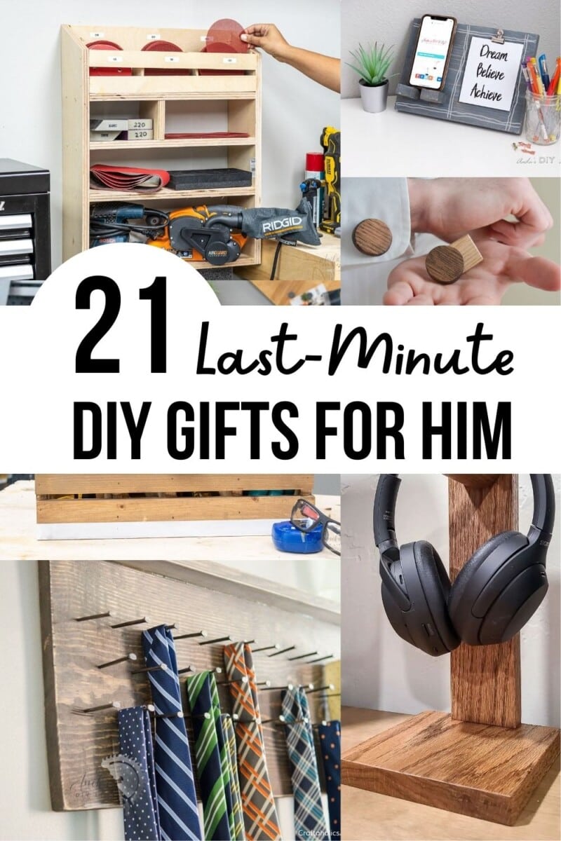 21 DIY Wood Gifts For Dads LastMinute Ideas Anika's DIY Life