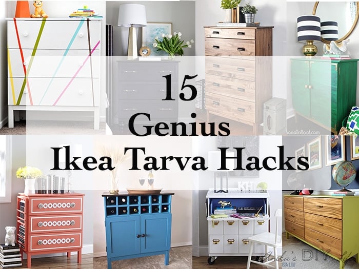 15 Diy Ikea Tarva Dresser Hacks That Are Totally Genius