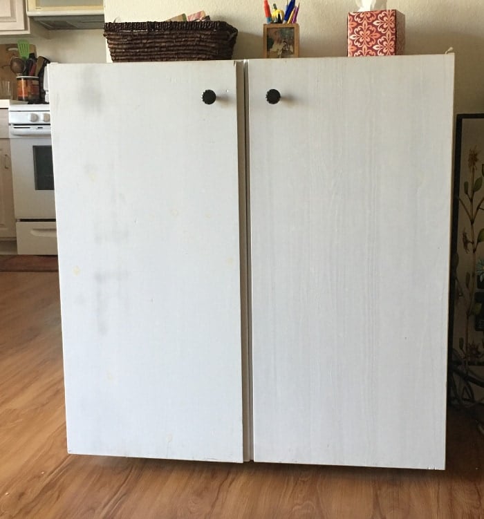 You will not believe how this Ikea Ivar cabinet transformed into a beautiful sideboard!
