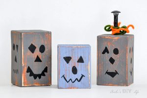 DIY Wood Pumpkins - Made From Scrap Wood - Anika's DIY Life