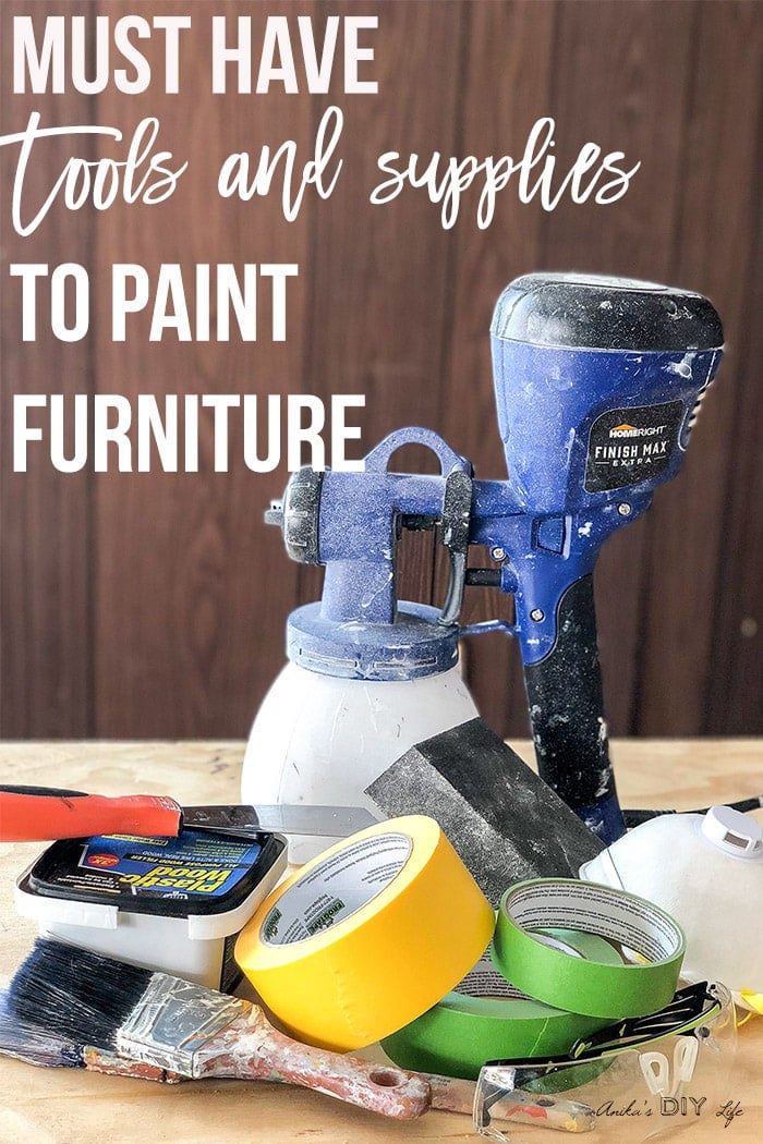 7 Essential Supplies Needed To Paint Furniture - Anika's DIY Life