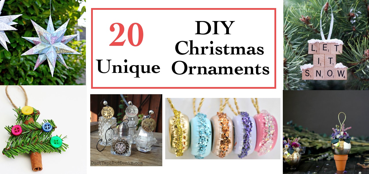 Unique Ornaments 20 unique diy christmas ornaments - anika's diy life Unique Ornaments 20 unique diy christmas ornaments - anika's diy life
