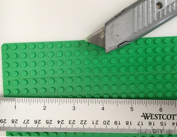 How to cut a lego base plate? Check out this easy and quick way!