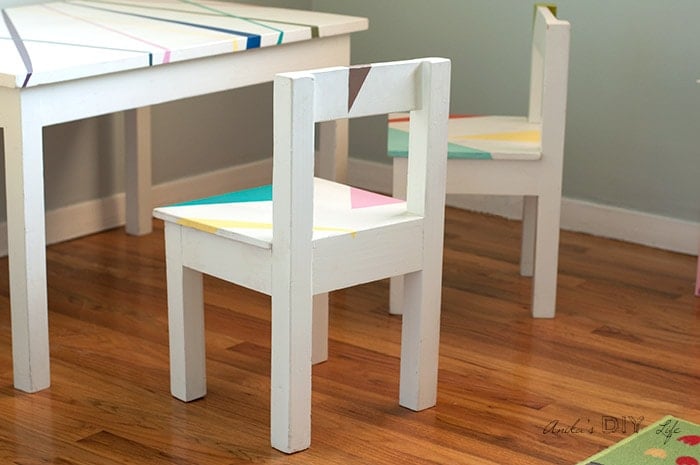 diy kids table and chairs