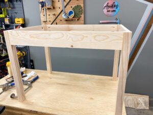 Easy DIY Kids Desk With Storage: Weekend Build Idea - Build Plans ...
