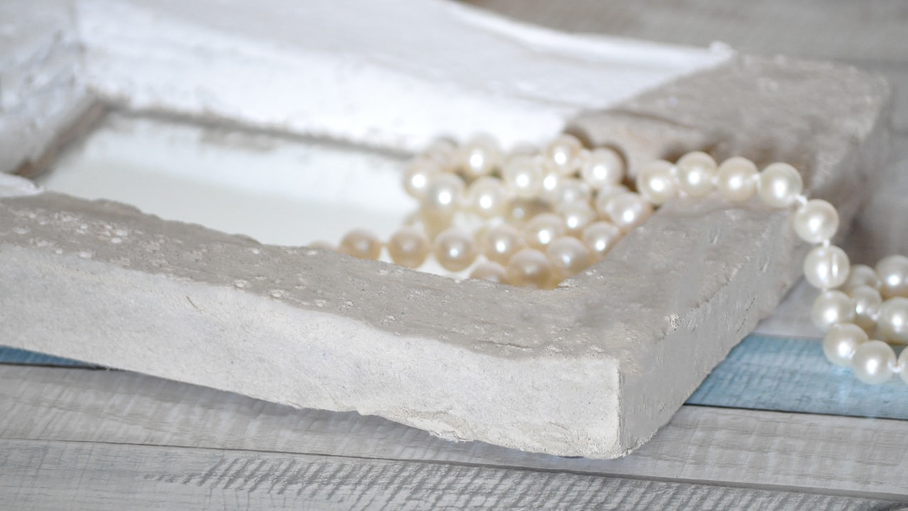 How To Make A Mirrored Concrete Tray Anika's DIY Life