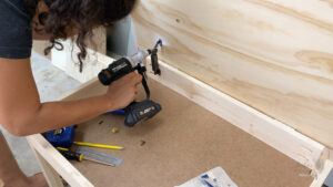 Easy DIY Kids Desk With Storage: Weekend Build Idea - Build Plans ...