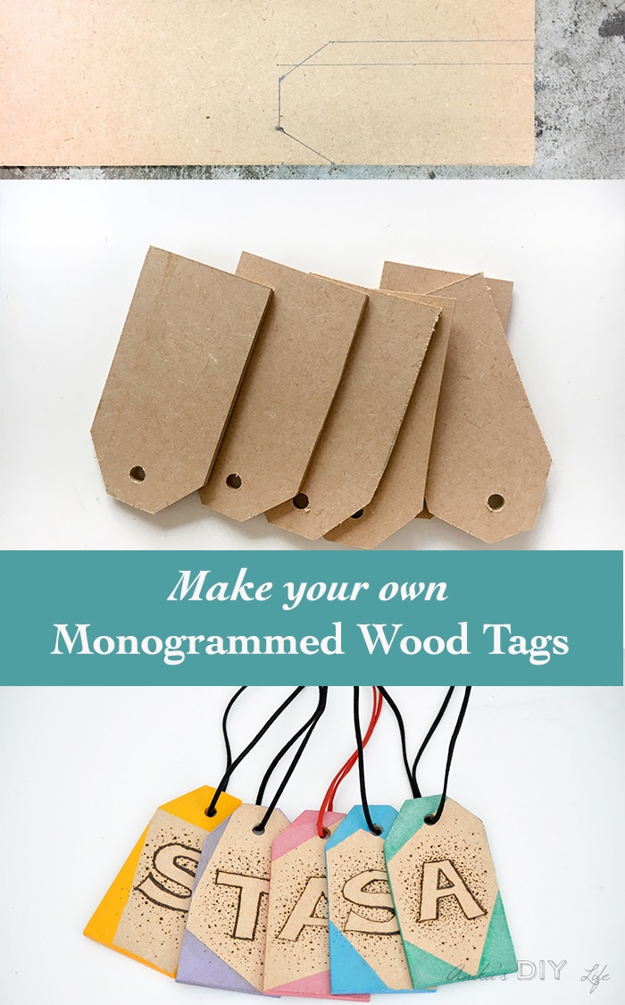 how to make wood tags using a wood burning tool - beginners wood burning project idea