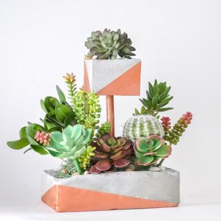 DIY Concrete Flowers : Easy 2-Minute Project - Anika's DIY Life