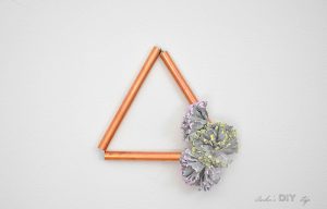 Easy Modern DIY Copper Decor With Concrete Flowers - Anika's DIY Life