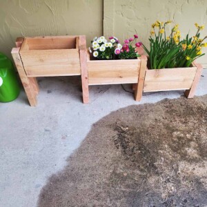 Easy $10 DIY Tiered Planter Box [with Plans] - Anika's DIY Life