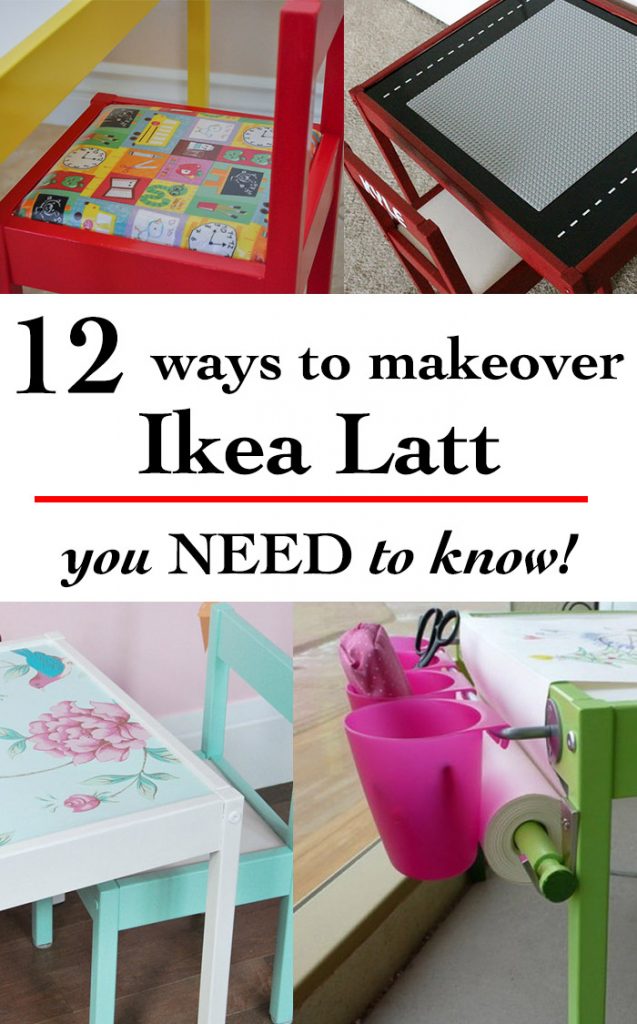 IKEA Latt Table And Chair Hacks 12 Ways To Do It Anika's DIY Life