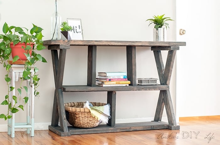 25 Beginner-Friendly Diy Console Tables With Plans - Anika'S Diy Life