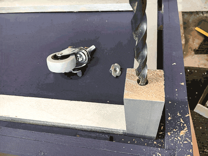 Learn how to install the threaded casters