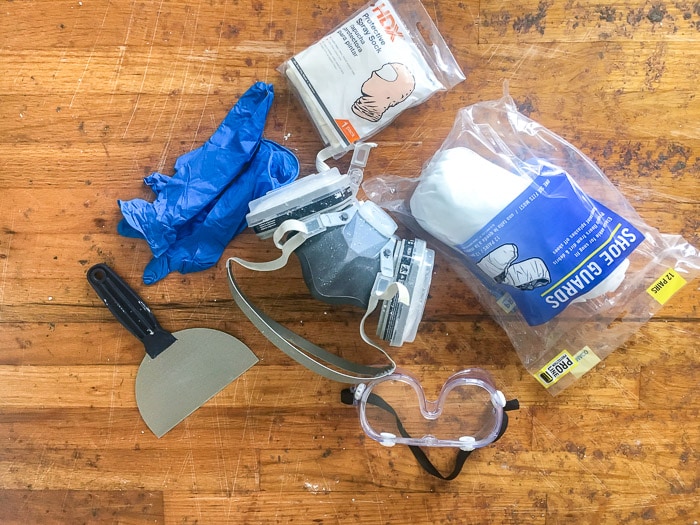 Equipment needed to remove popcorn ceiling
