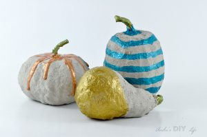 How To Make Hand-Formed DIY Concrete Pumpkins - No Mold Needed! - Anika ...