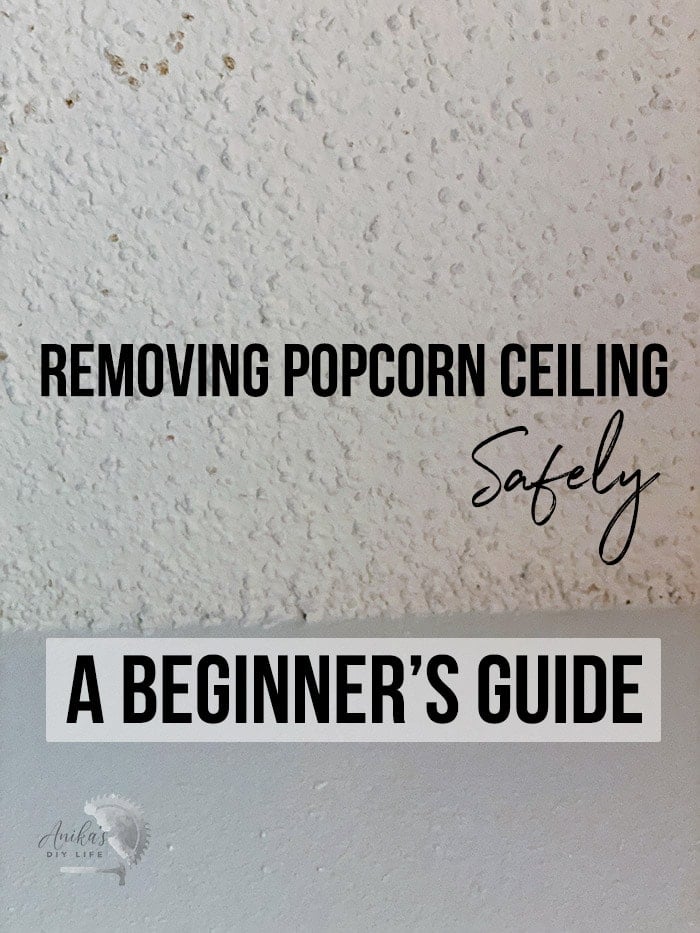 How To Get Rid Of Popcorn Ceiling A