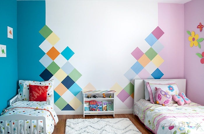 boy and girl room