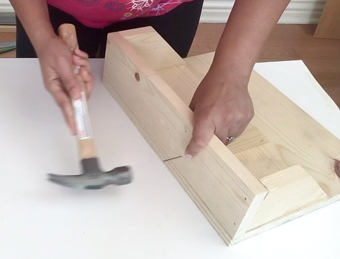 Easy mail sorter DIY. I wish I had seen this earlier! No power tools needed