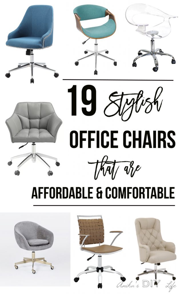 19 Stylish Office Chairs Comfortable And Affordable Anika's DIY Life