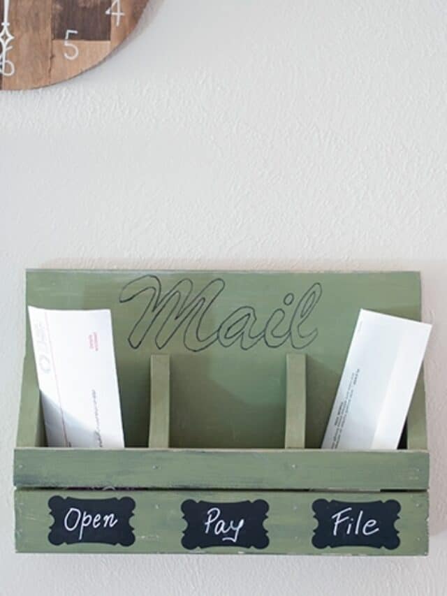 Mail Organizer Easy DIY Wall Mail Organizer Anika's DIY Life