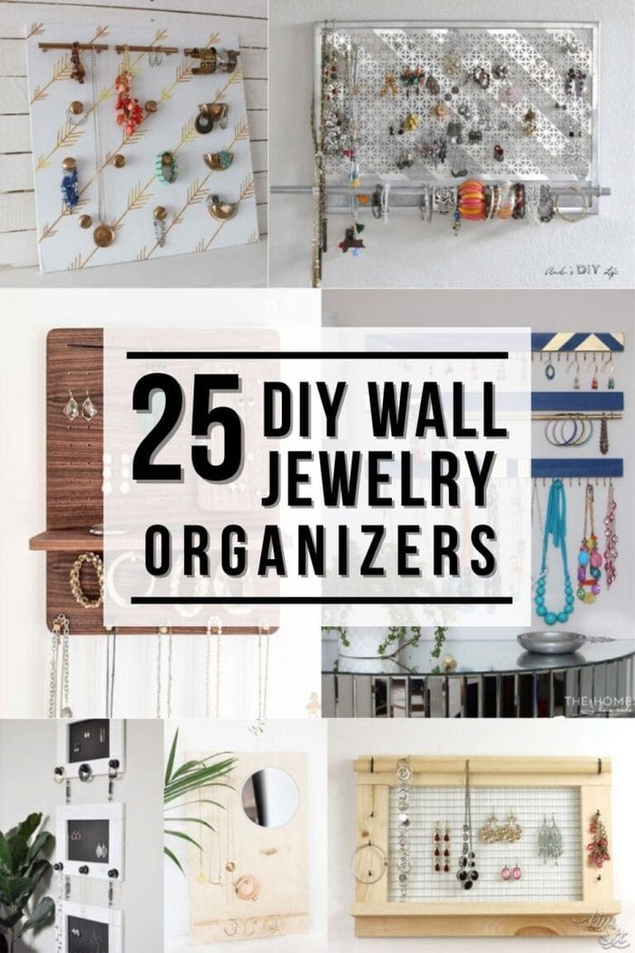 25 Creative DIY Wall Jewelry Organizers To Inspire You Anika's DIY Life