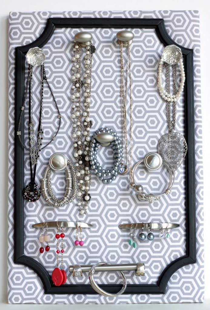 20 DIY Wall Jewelry Organizers Ways to Display Your Jewelry!