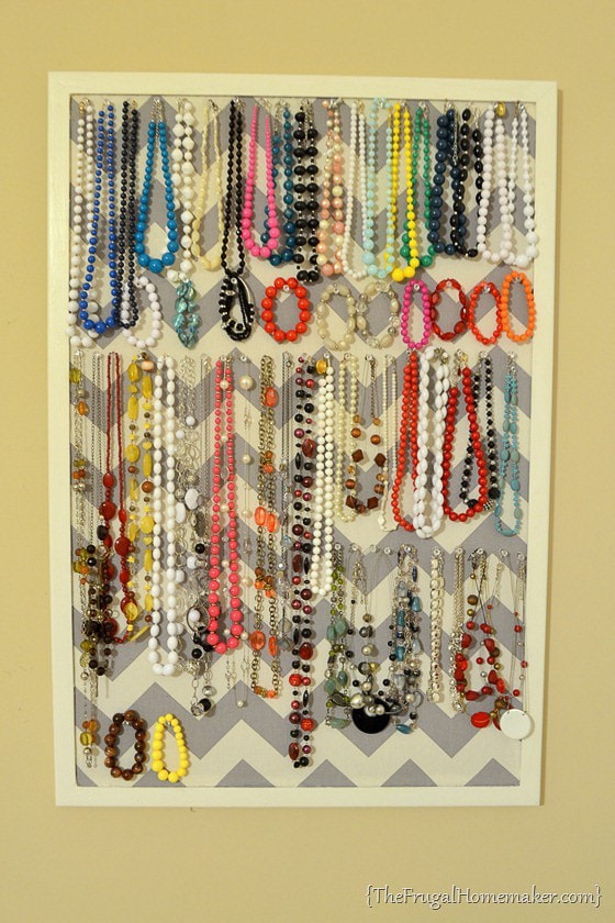 20 DIY Wall Jewelry Organizers Ways to Display Your Jewelry!