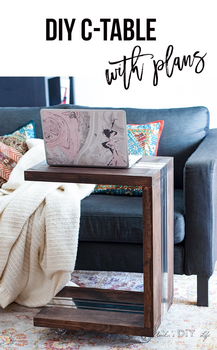 How To Make A DIY CTable With Mirror Accents Free Plans