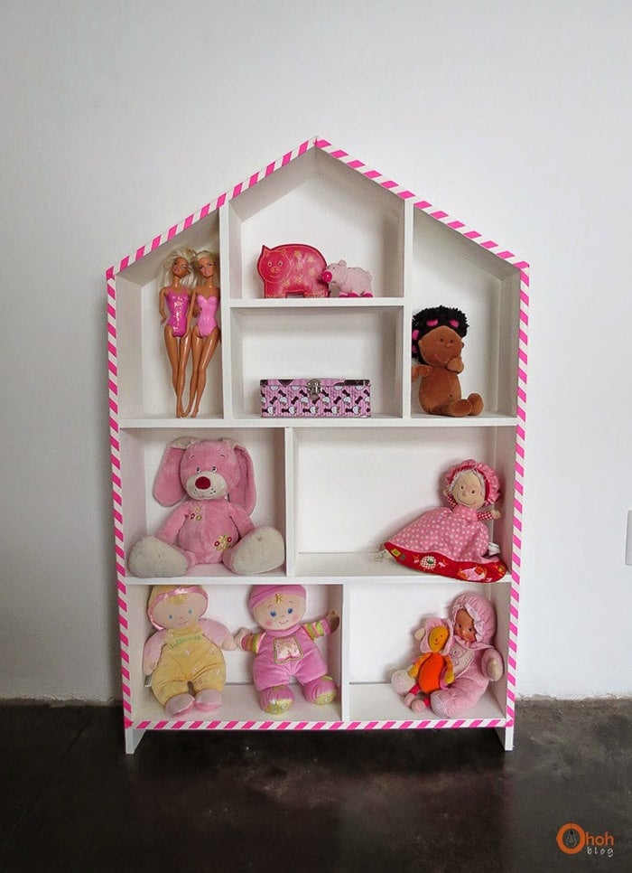 House shelf toy organizer