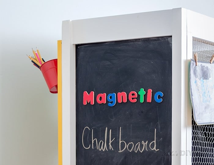 How to Make a DIY Chalkboard Wall (that's magnetic too!) - Jac of All Things