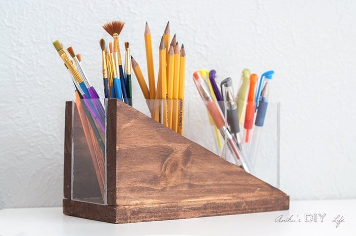 DIY Modern Pencil Holder