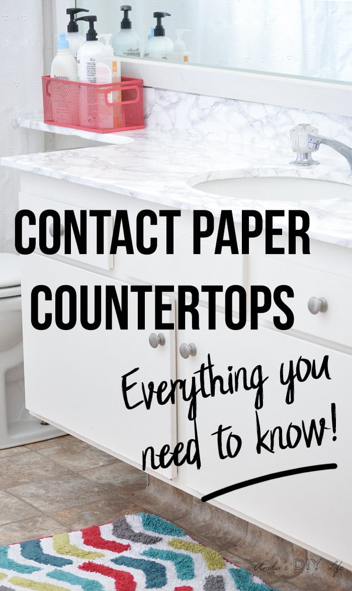 Contact Paper Countertops - Everything You Need To Know!