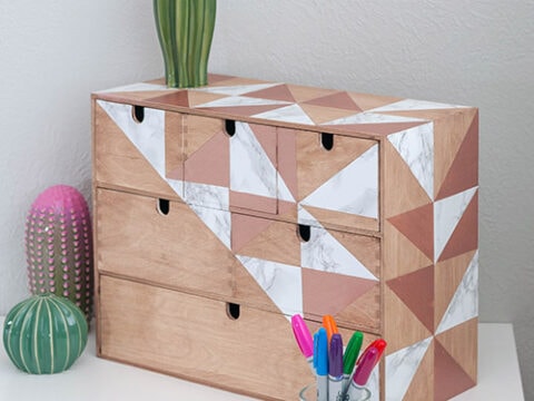 Ikea Moppe Makeover Using Contact Paper Anika S Diy Life