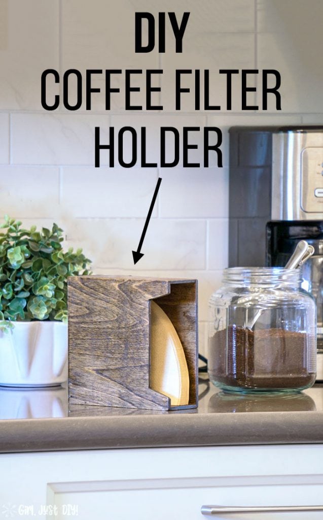 DIY Coffee Filter Holder From Wood Anika's DIY Life