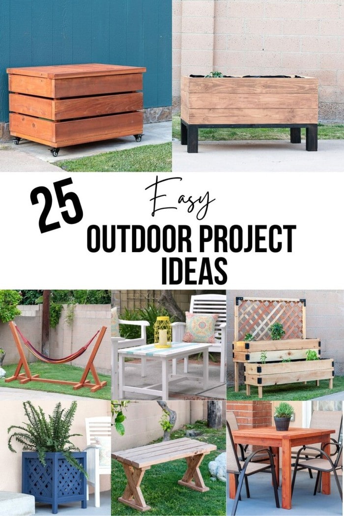 25 Surprisingly Easy DIY Outdoor Projects For Your Weekend