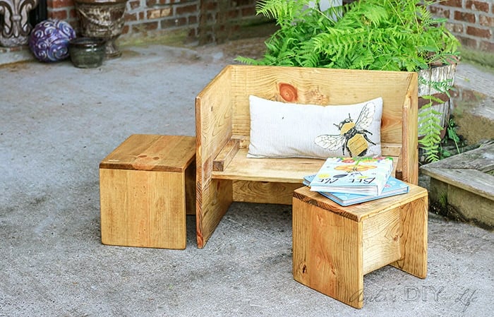 How To Build A Convertible DIY Toddler Table And Chair Set PLANS