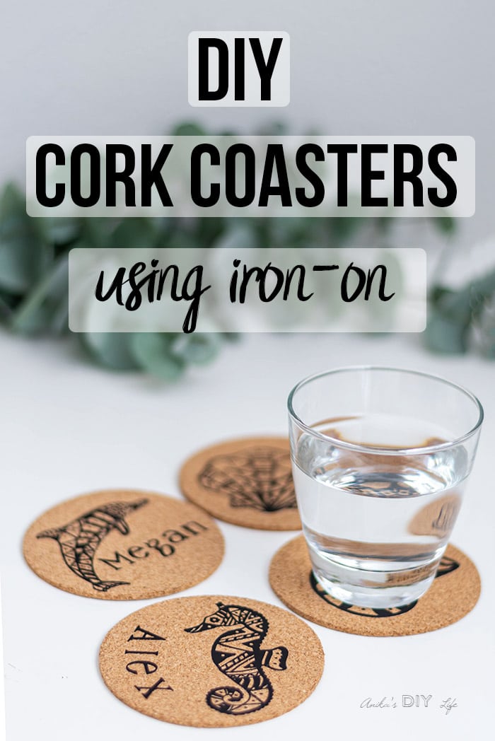 How To Make Personalized Cork Coasters Using Cricut Anika's DIY Life