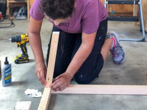 DIY Square Coffee Table With Angled Legs - How To Build | Anika's DIY Life