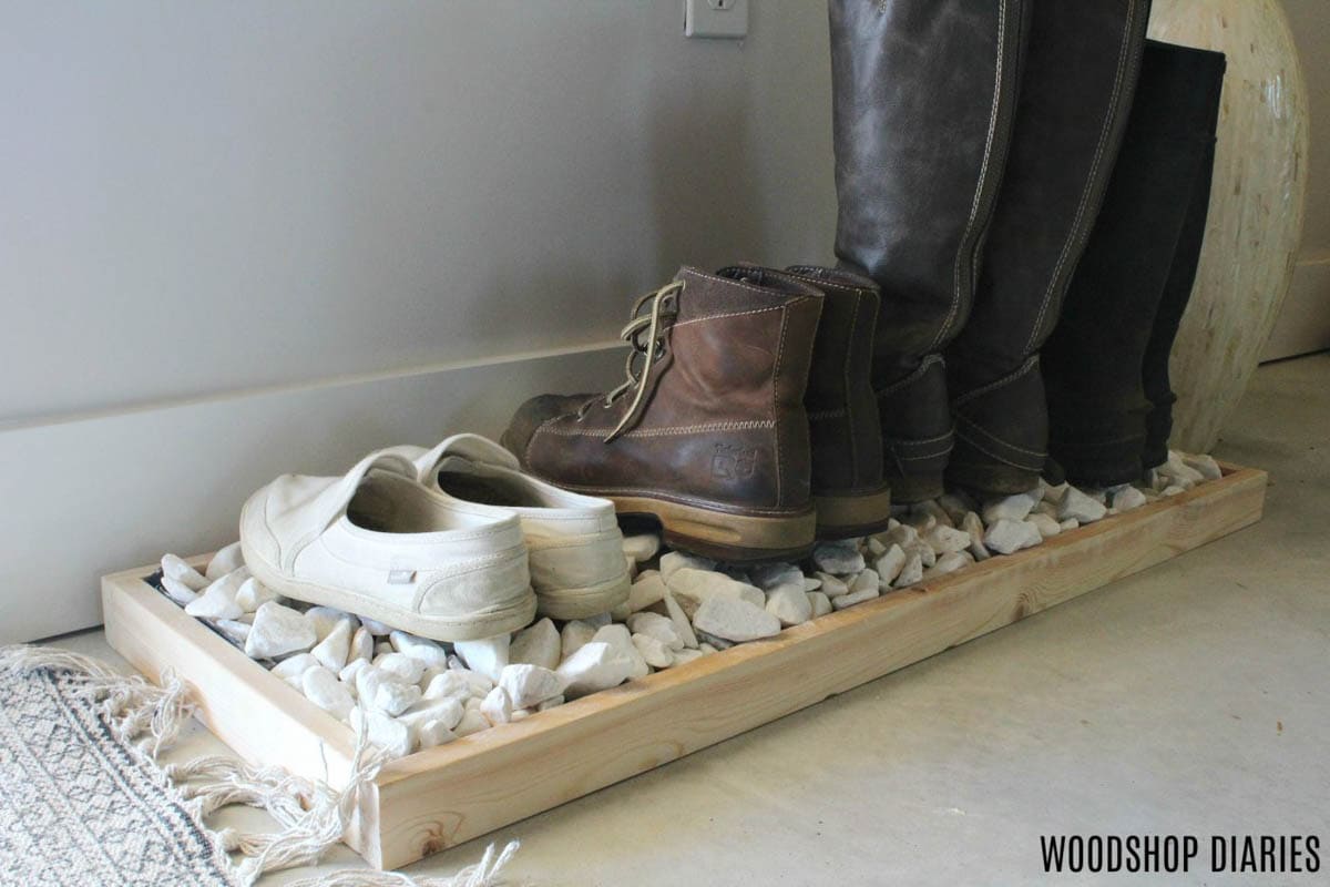 DIY Boot Tray - Home Improvement Projects to inspire and be