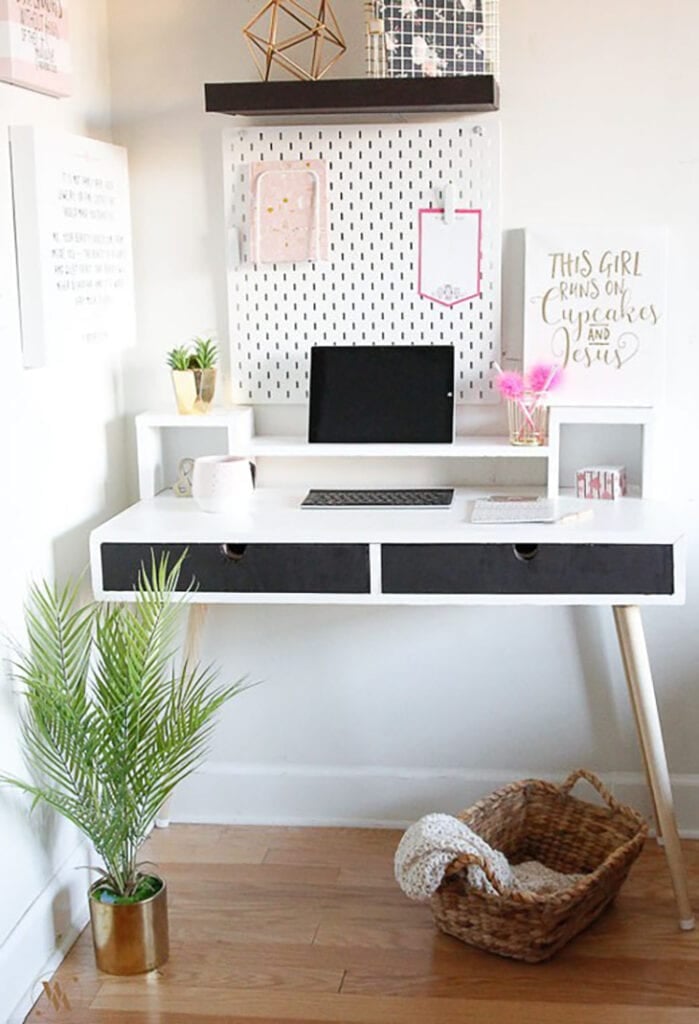 Diy girls desk top