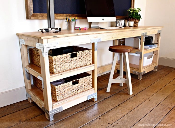 19 Simple DIY Desk Ideas for Any Room