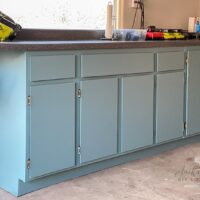 How To Paint Veneer Cabinets - For A Long Lasting Finish| Anika's DIY Life
