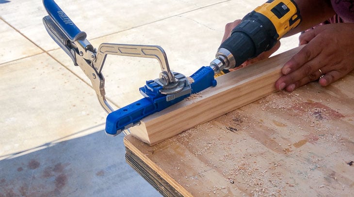 How To Make Pocket Holes In Miter Joints Anika s DIY Life
